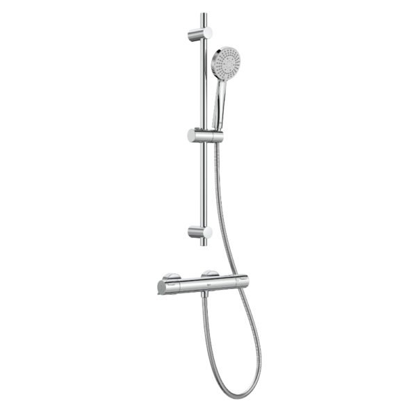 Roca Victoria-T Shower Kit - Chrome - Image 2