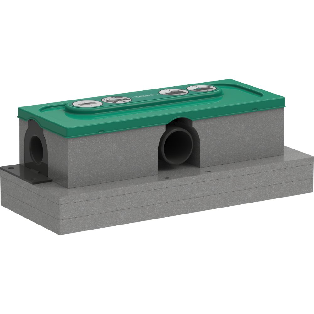 Hansgrohe Ubox Universal Base Set - For Standard Installation - 1001180