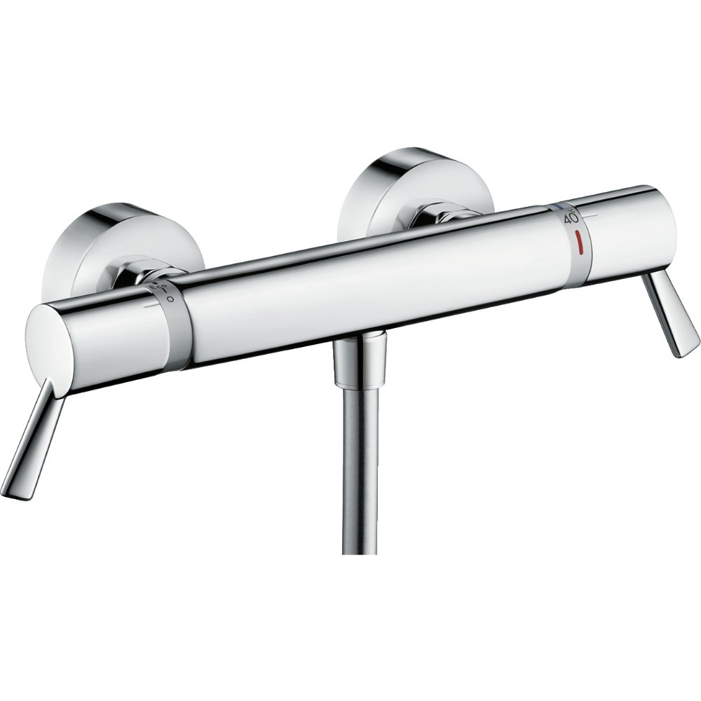 Hansgrohe Ecostat Thermostatic One Outlet Exposed Shower With Extra Long Handles - 13117000