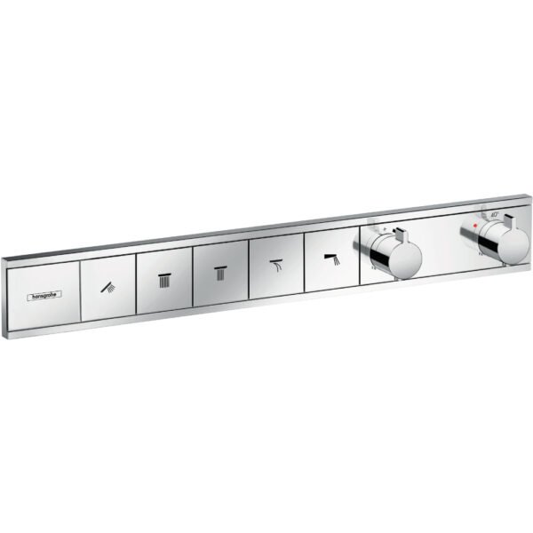 Hansgrohe Rainselect Five Outlet Thermostatic Concealed Shower Valve For Five Function - Select Colour