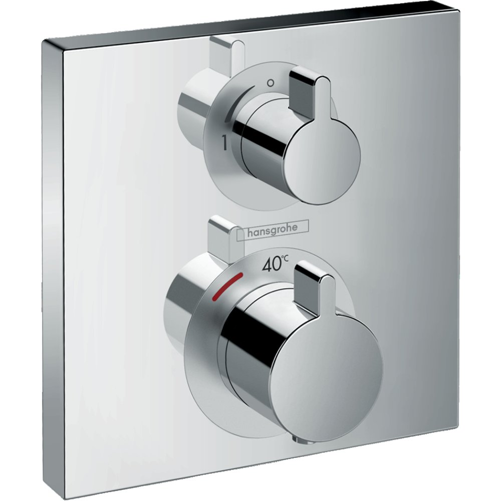 Hansgrohe Ecostat Thermostatic Single Outlet Concealed Shower Valve - 15712000
