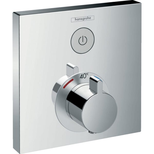 Hansgrohe ShowerSelect-Single Outlet Thermostatic Concealed Shower Valve - 15762000