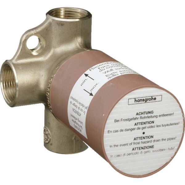 Hansgrohe Basic Set For Trio Shut-Off Diverter Valve For Concealed Installation - 15981180