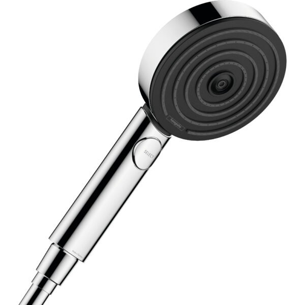 Hansgrohe Pulsify Select S 105 3 Jet Ecosmart Relaxation Shower Handset - Select Colour