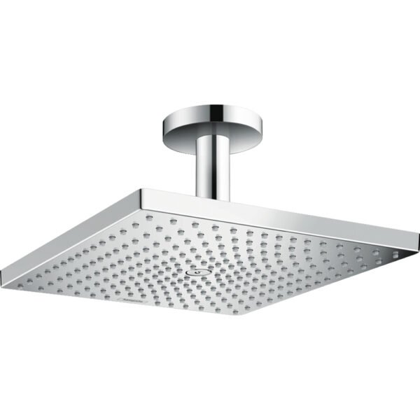 Hansgrohe Raindance E 1 Jet Ecosmart Overhead Shower With Shower Arm - 9 L/Min - 300mm x 300mm - 26251000