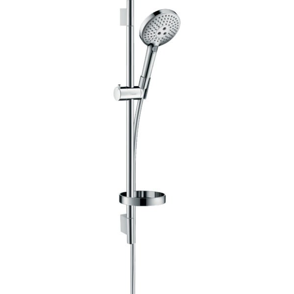 Hansgrohe Raindance Select S 120 3 Jet Shower Set With 650mm Shower Rail And Soap Dish - Select Colour