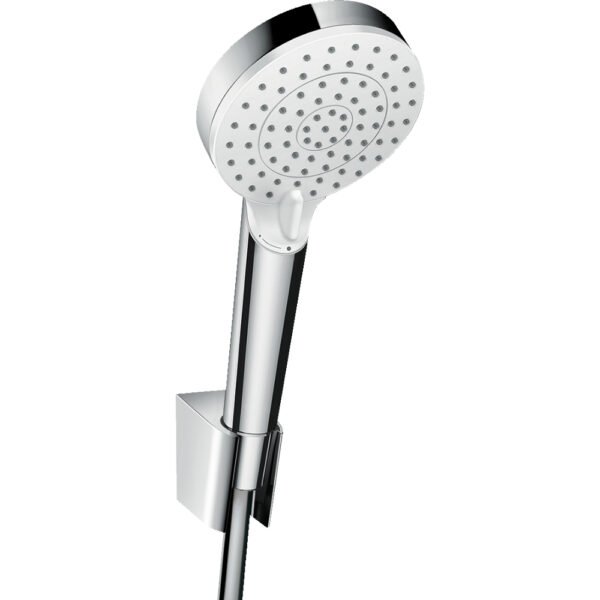 Hansgrohe Crometta 100 Vario Ecosmart Shower Handset With Holder And 1600mm Shower Hose - 9 L/Min - 26694400