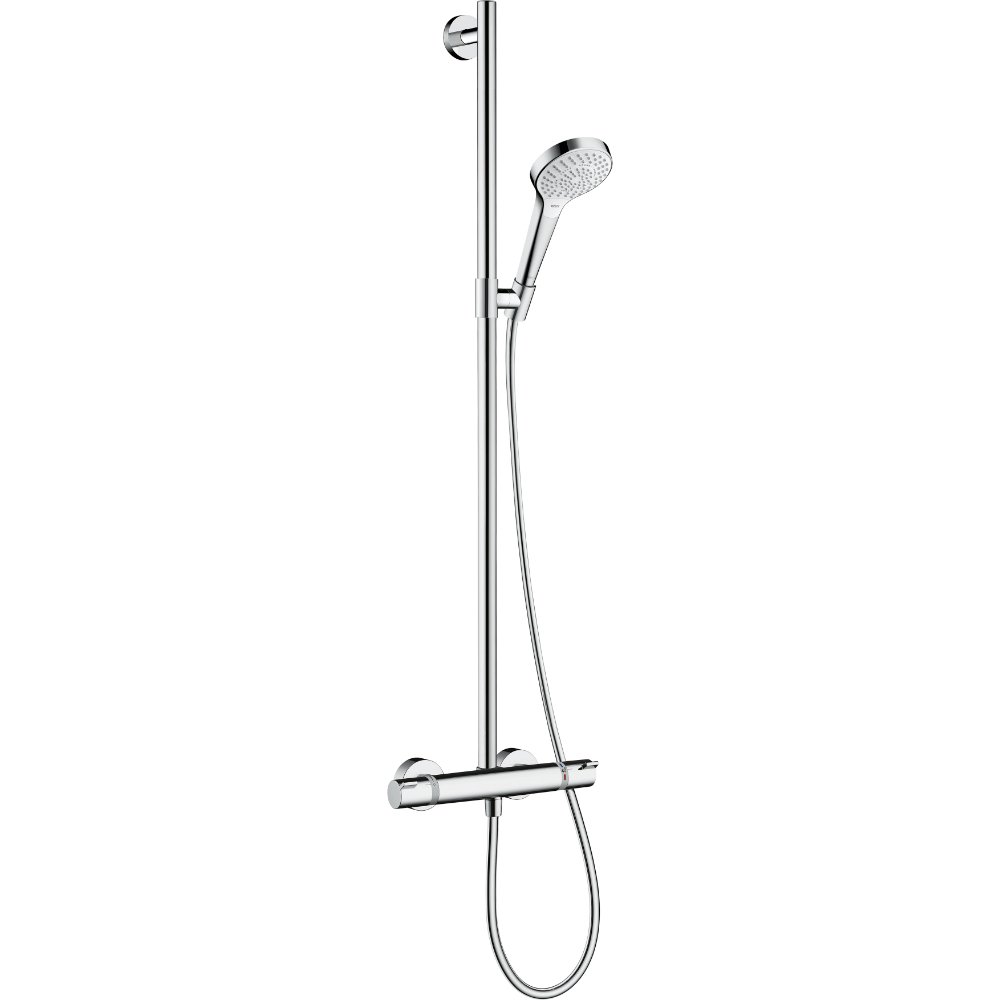 Hansgrohe Croma Select-S Multi Semipipe With Thermostatic Shower Mixer - 27247400