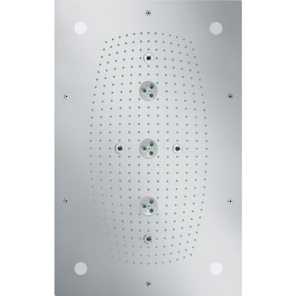 Hansgrohe Raindance Rainmaker 680/460 3 Jet Overhead Shower With Lighting - 28418000