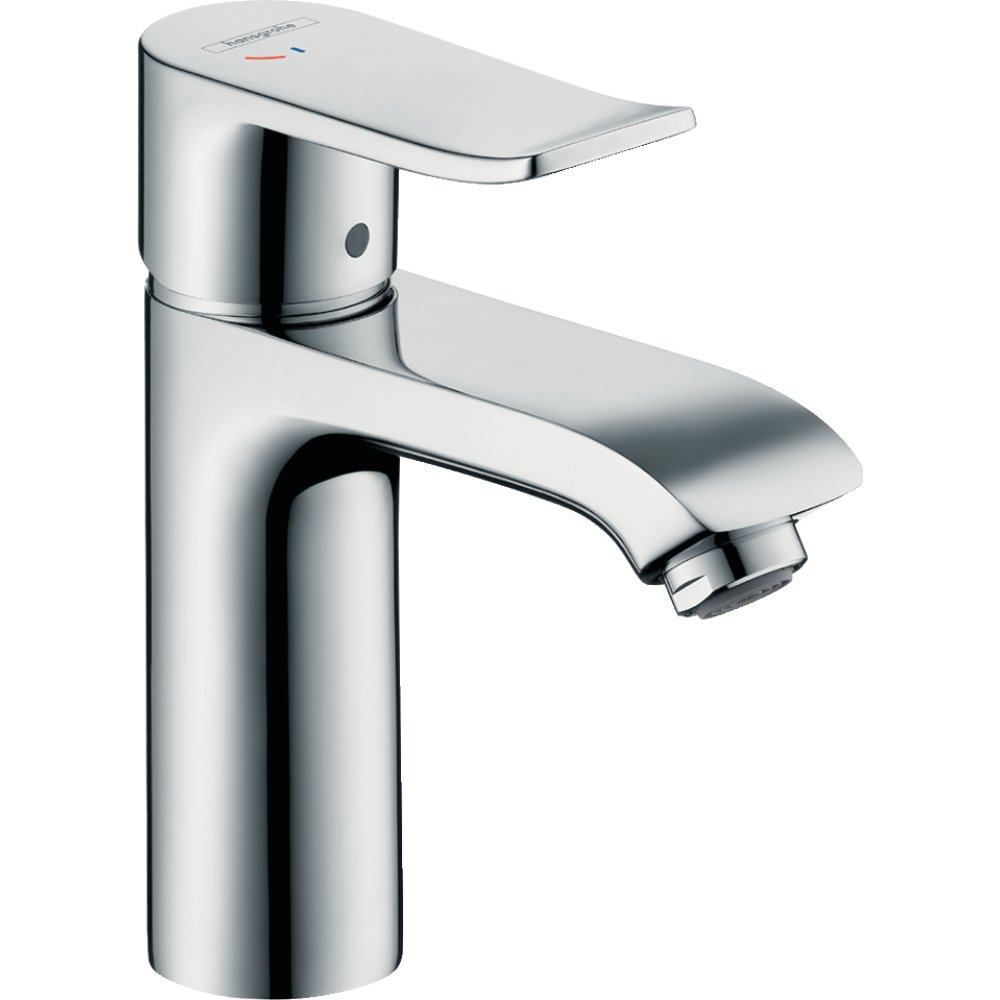 Hansgrohe Metris Single Lever 110 Coolstart Basin Mixer Tap With Pop-Up Waste - 31121000
