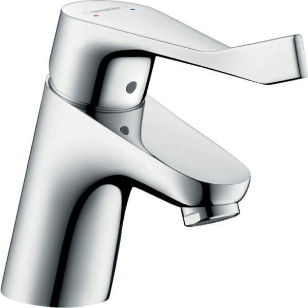 Hansgrohe Focus Single Lever 70 Basin Mixer Tap With Extra Long Handle And Pop-Up Waste - 31910000