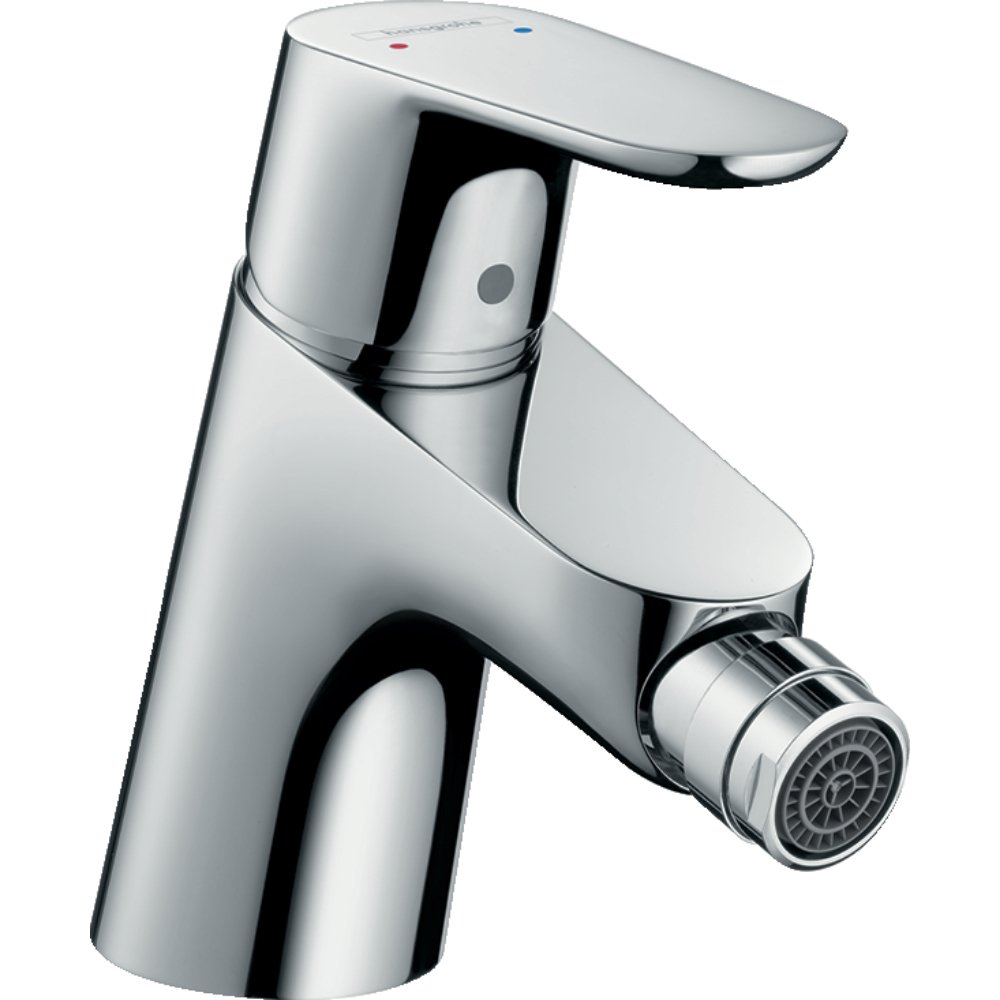 Hansgrohe Focus Single Lever Bidet Mixer Tap With 2 Flow Rates And Pop-Up Waste - 31928000