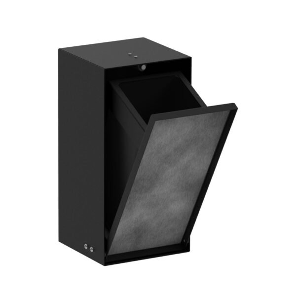 Hansgrohe Xtrastoris Rock Recessed Waste Bin With Storage Shelf And Tileable Door - Select Colour