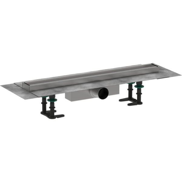 Hansgrohe Raindrain Compact 600 Tileable Shower Drain Complete Set For Standard Flat Installation - 56175000