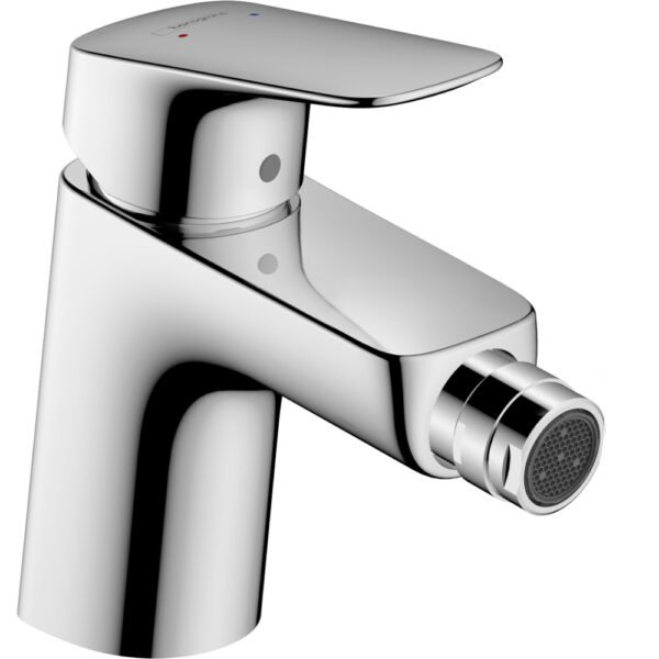 Hansgrohe Logis 70 Single Lever Bidet Mixer Tap With Pop Up Waste - Select Colour