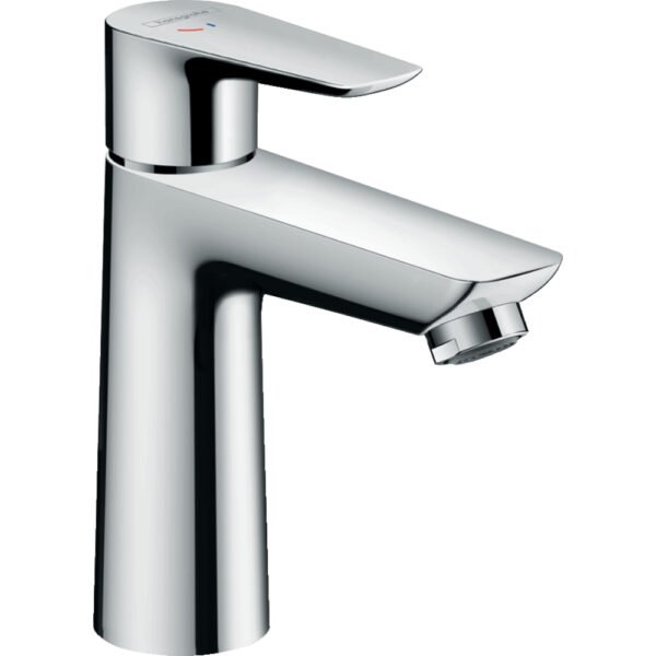 Hansgrohe Talis E Coolstart 110 Single Lever Basin Mixer Tap - Select Colour