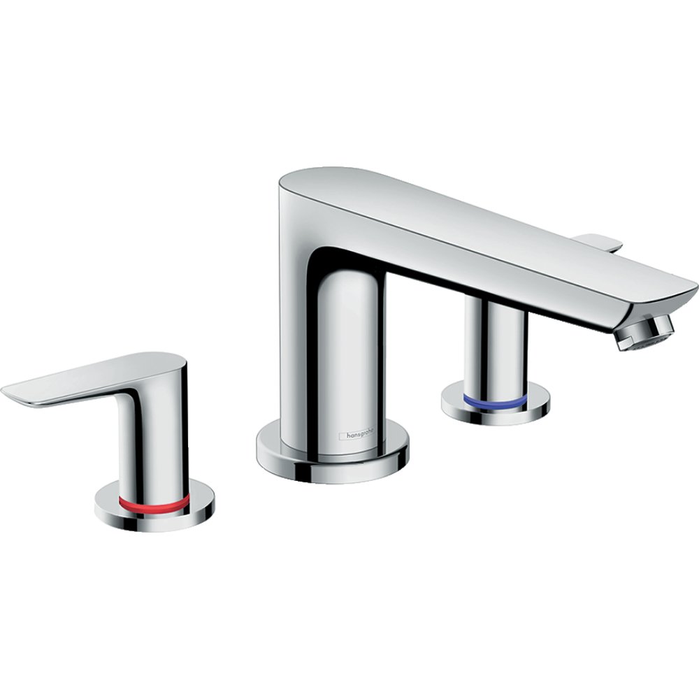 Hansgrohe Talis E 3-Hole Rim-Mounted Bath Shower Mixer Tap - 71747000