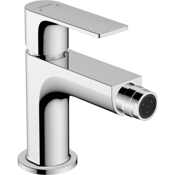 Hansgrohe Rebris E Single Lever Bidet Mixer Tap With Metal Pop Up Waste - Select Colour