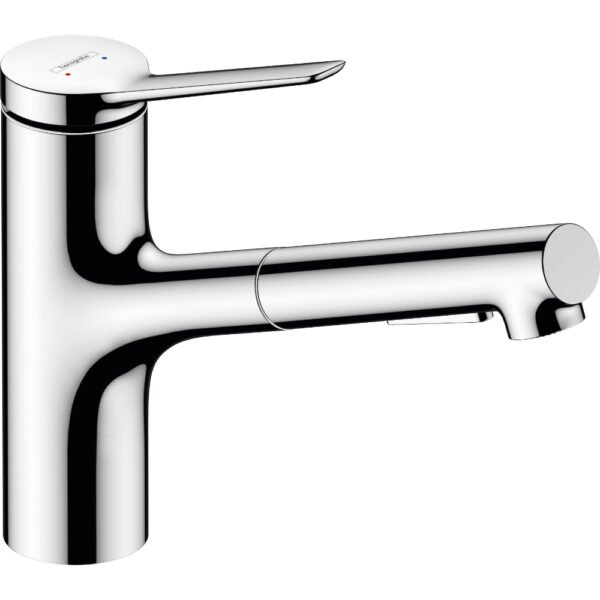 Hansgrohe Zesis M33 150 Eco 2 Jet Kitchen Mixer Tap With Pull-Out Spray - 74810000