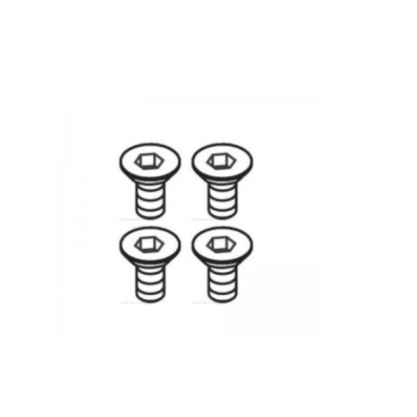 Hansgrohe Screws Air Jet Set - Chrome - 92834000
