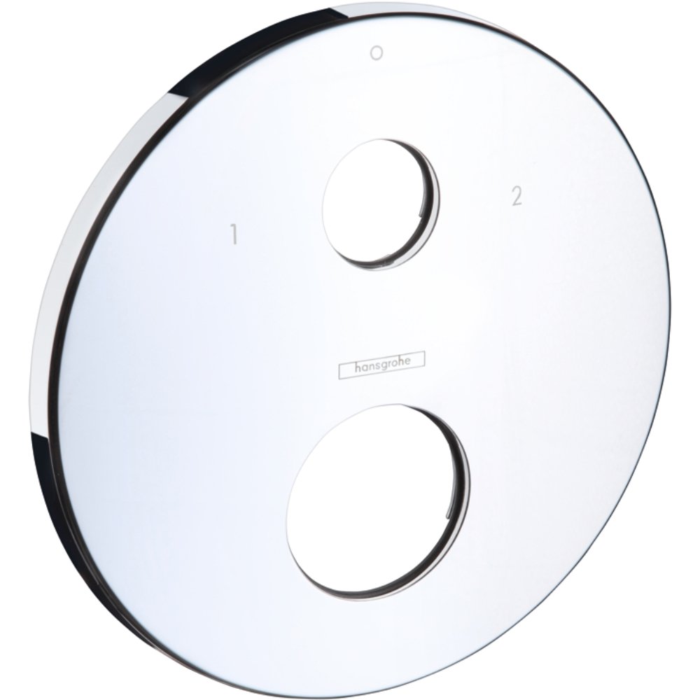 Hansgrohe Escutcheon Mtc/Shut Off-And Ajust - Chrome - 96552000