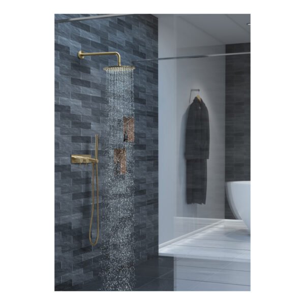 Just Taps Plus Vos Round Fixed Shower Head - Image 9
