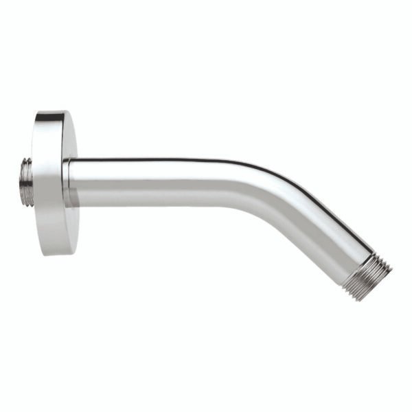 Just Taps Plus Techno Wall Mounted Shower Arm - 150mm Long - Chrome