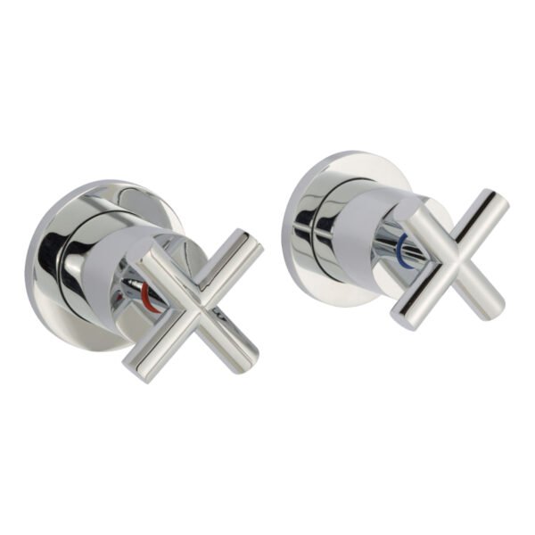 Just Taps Plus Solex Wall Mounted Side Valves (Pair)