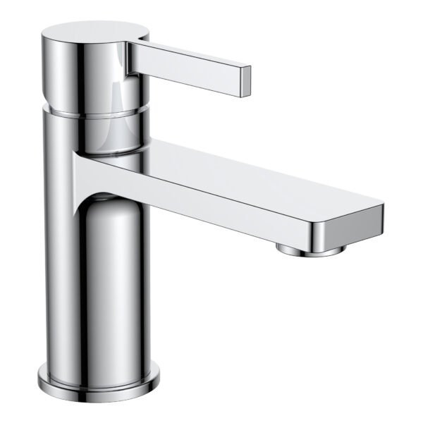 Just Taps Plus Hugo Deck Mounted Basin Mixer Tap - Chrome