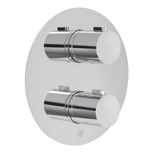 Just Taps Plus Hugo 1 Outlet Thermostatic Concealed Shower Valve - Chrome
