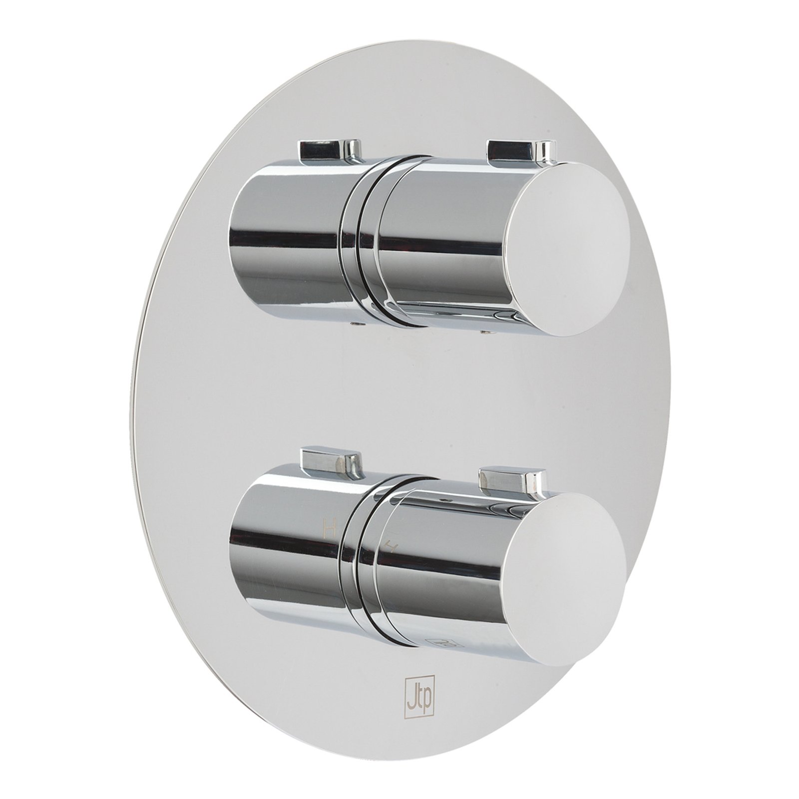Just Taps Plus Hugo 3 Outlet Thermostatic Concealed Shower Valve - Chrome