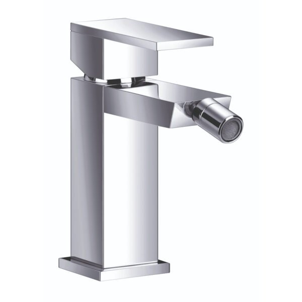 Just Taps Plus Athena Mono Bidet Mixer Tap With Pop Up Waste - Chrome