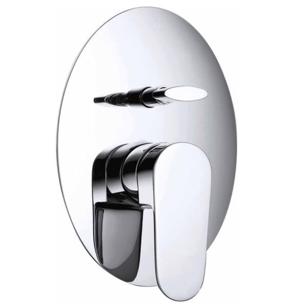 Just Taps Plus Base Single Lever Concealed Manual Diverter Valve - Chrome