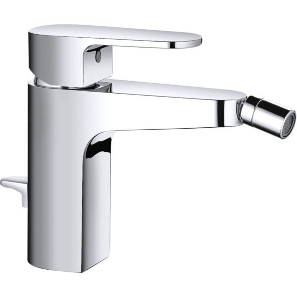 Just Taps Plus Base Bidet Mixer Tap With Pop Up Waste - Chrome