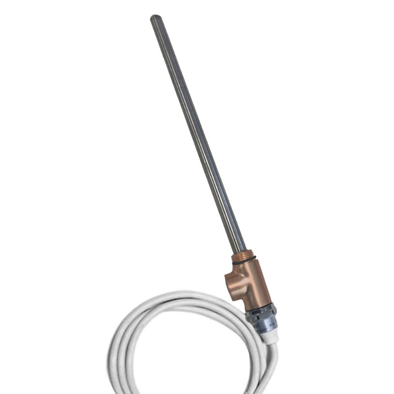 Just Taps Plus Heating Element With T Piece - 600w - Brushed Brass