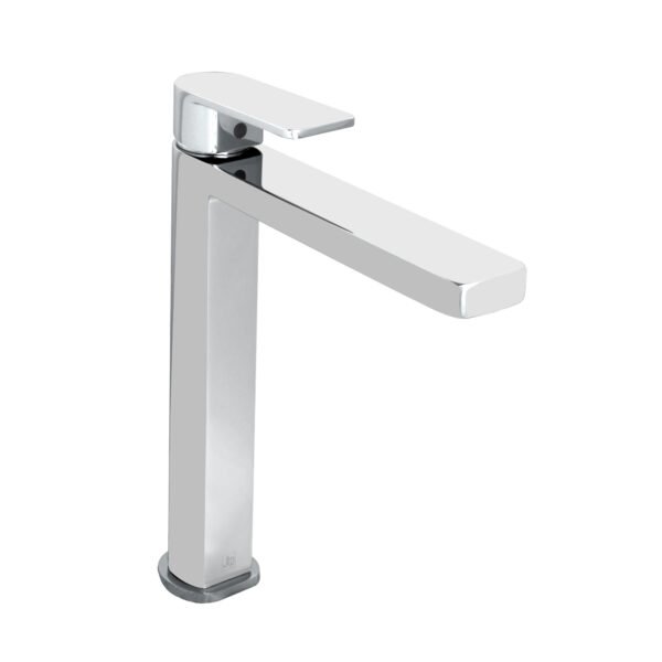 Just Taps Plus Form Single Lever Tall Basin Mixer Tap - Chrome