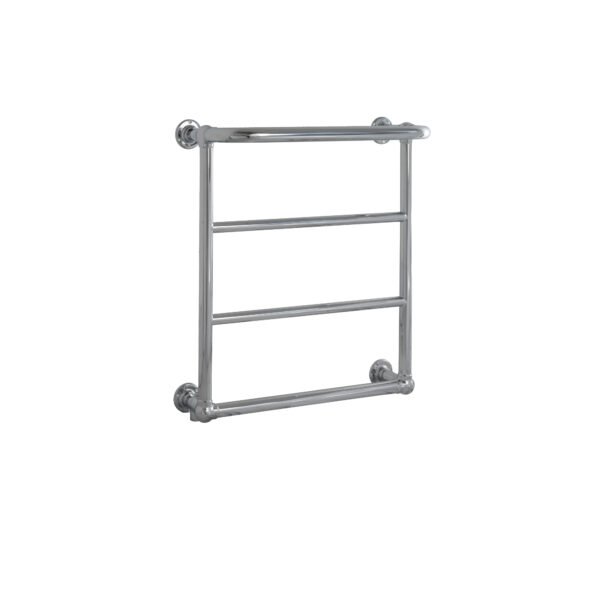 Just Taps Plus Grosvenor Wall Mounted Heated Towel Rail - Chrome