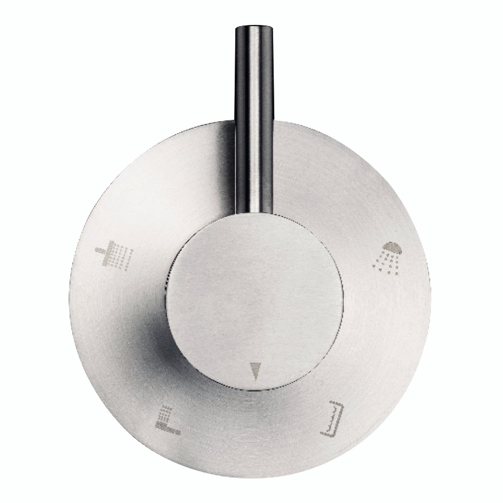 Just Taps Plus Inox 4 Way Diverter Valve - Stainless Steel