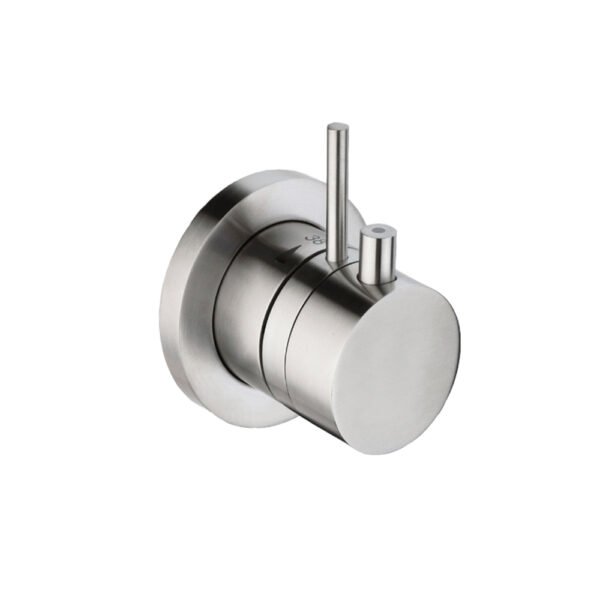 Just Taps Plus Inox 1 Outlet Mixer Valve - Stainless Steel