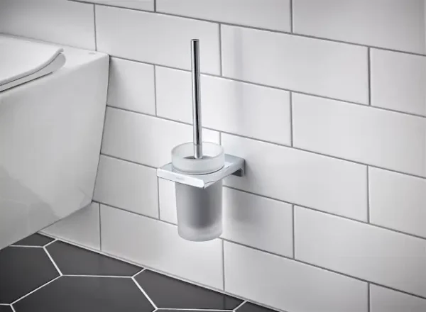 Hansgrohe Addstoris Wall Mounted Toilet Brush Holder - Select Colour