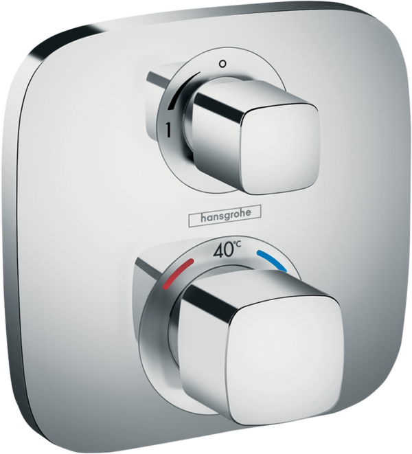 Hansgrohe Ecostat E Thermostatic Single Outlet Concealed Shower Valve - 15707000 - Image 2