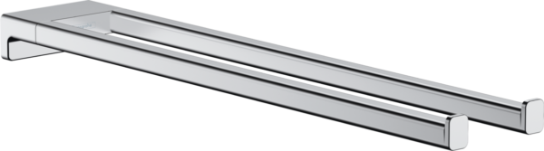 Hansgrohe Addstoris Twin Handle Towel Holder 445mm Long - Select Colour - Image 2