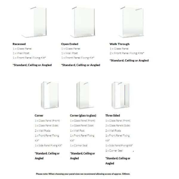 Kudos Ultimate Wetroom Panel - 8mm - Image 2