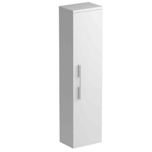 Tissino Angelo 1 Door Tall Storage Unit - 355mm - White
