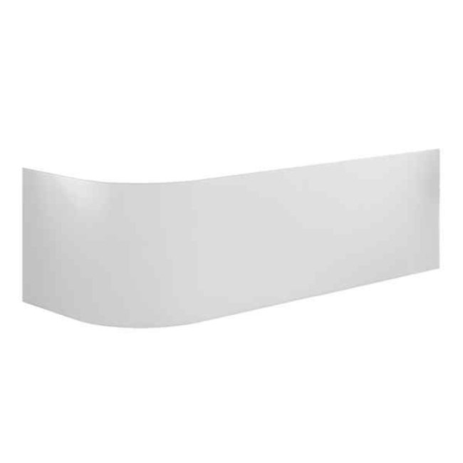 Tissino Angelo L Shaped Bath Front Panel - 1600mm - White
