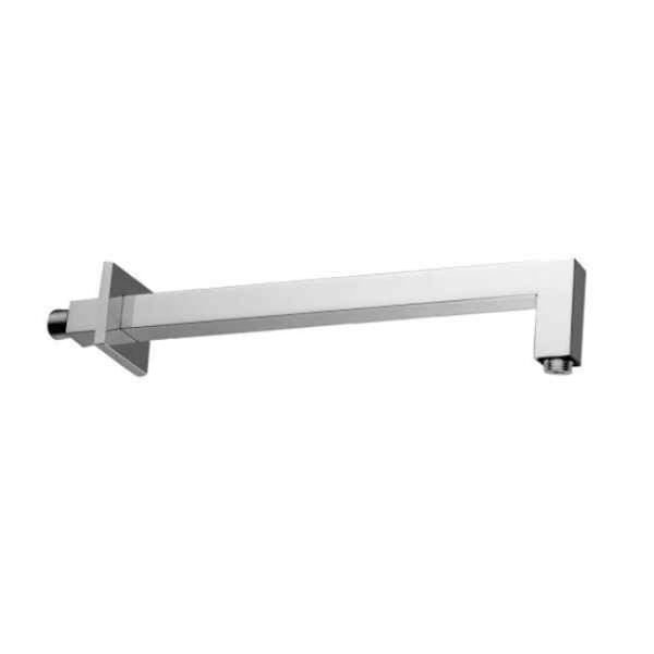 Tissino Elvo Square Wall Mounted Shower Arm - 415mm Long