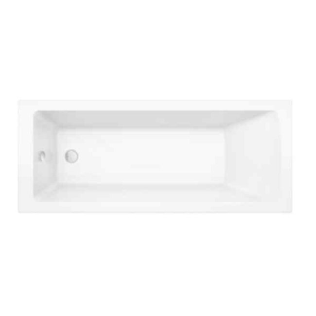 Tissino Lorenzo Eco Single Ended Bath - 1700mm X 700mm - White