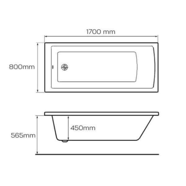 Tissino Lorenzo Premium Single Ended Bath - Image 6