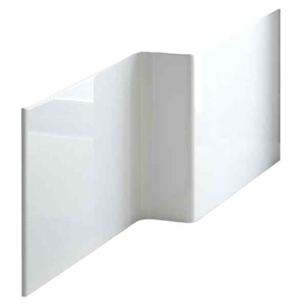 Tissino Lorenzo Premium Bath Front Panel - 1700mm X 700mm - White