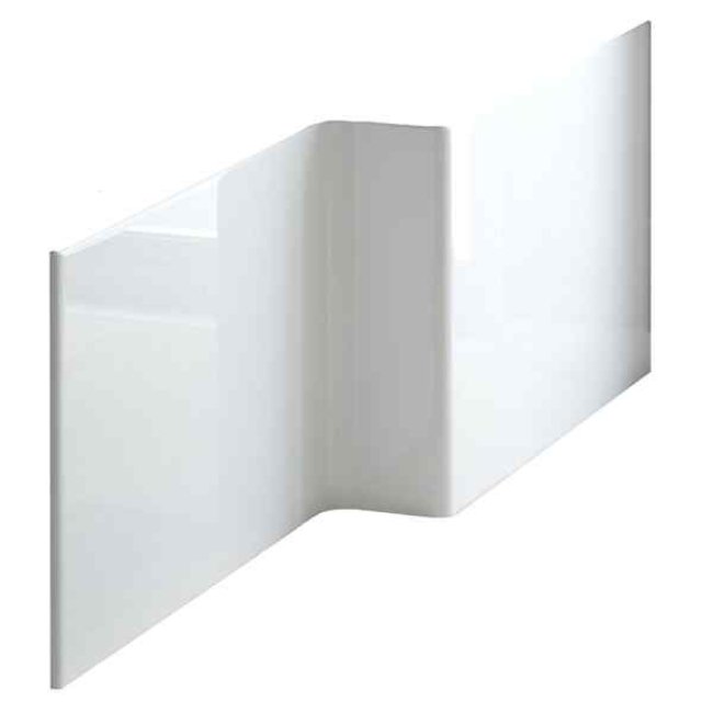 Tissino Lorenzo Premium Bath Front Panel - 1700mm X 700mm - White